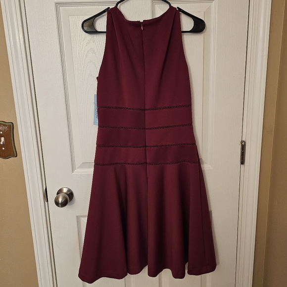 Antonio Melani Kate Cherry Jubilee Sleeveless A-line Midi Dress - Picture 2 of 7